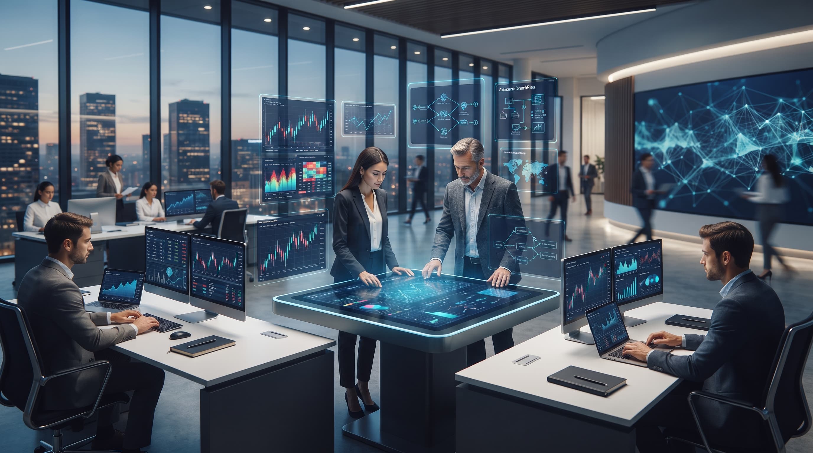 Finance — industry solutions concept